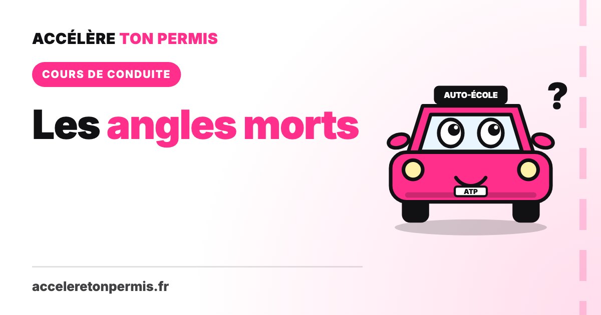 Turbo, la mascotte d’Accélère Ton Permis, illustre le cours sur les angles morts