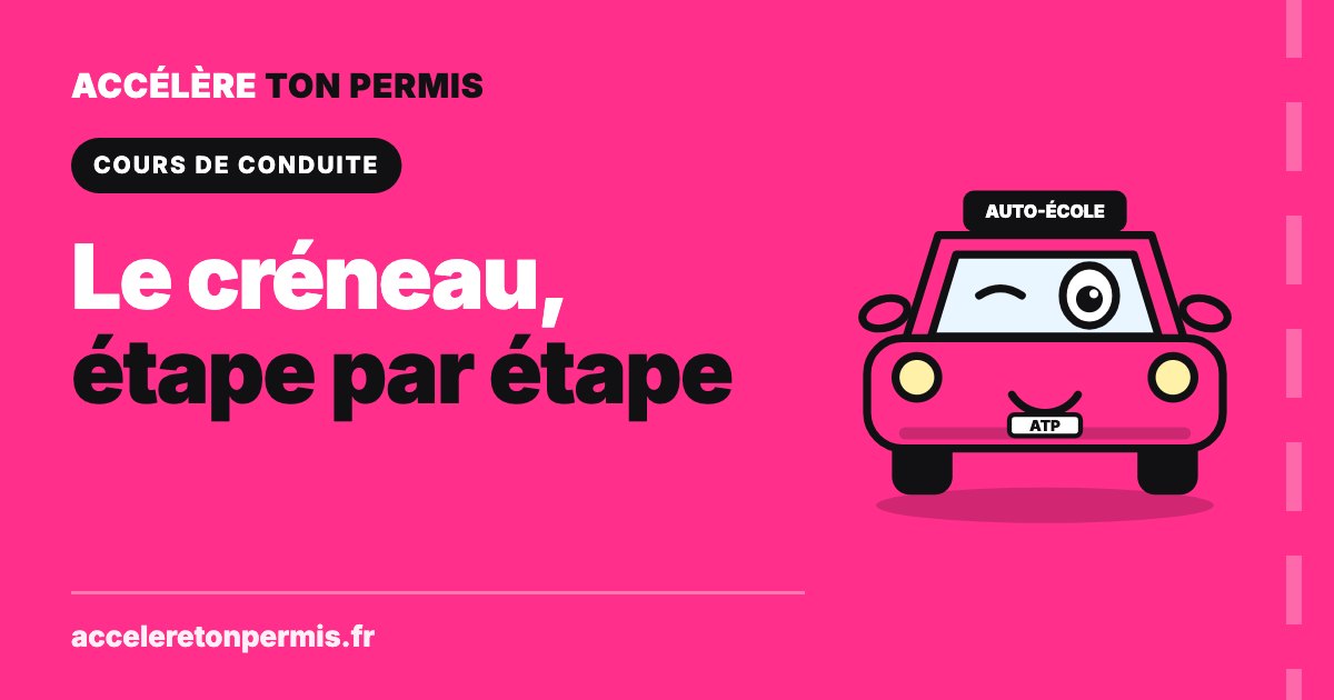 Turbo, la mascotte d’Accélère Ton Permis, illustre le guide pour réussir son créneau